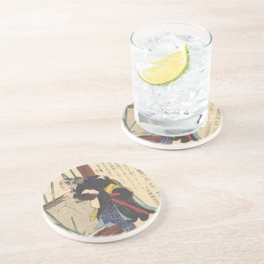 Dessous De Verre En Grès Okuda Sadaemon (Côté)