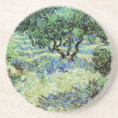 Dessous De Verre En Grès Olive Grove par Vincent van Gogh (Devant)