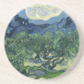 Dessous De Verre En Grès Olive Trees par Van Gogh (Devant)