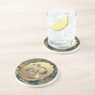 Dessous De Verre En Grès Om Floral