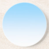 Dessous De Verre En Grès Ombre bleu ciel (Devant)