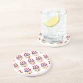 Dessous De Verre En Grès oncle sam emoji (Côté)