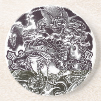 Dessous De Verre En Grès Oni Devils et crapaud