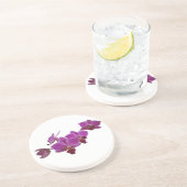 Dessous De Verre En Grès Orchidée (Côté)