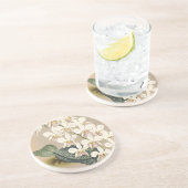 Dessous De Verre En Grès Orchidées (Côté)