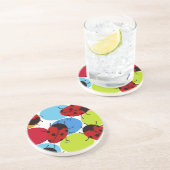 DESSOUS DE VERRE EN GRÈS ORDINATEURS PORTABLES (Côté)
