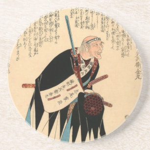 Dessous De Verre En Grès Oribe Yahei Kanamaru