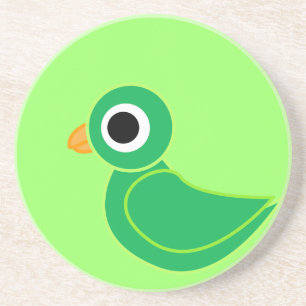 Dessous De Verre En Grès ornithologique