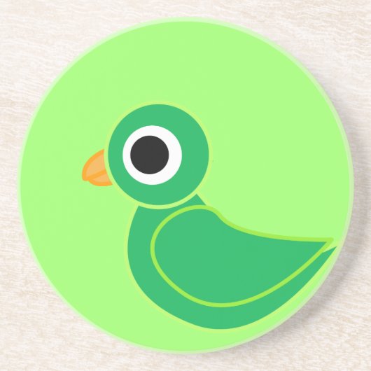 Dessous De Verre En Grès ornithologique (Devant)