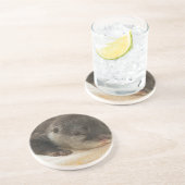 Dessous De Verre En Grès Otter endormi (Côté)