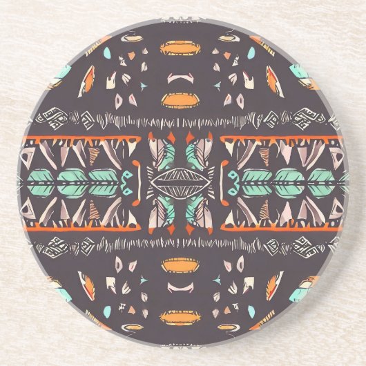 Dessous De Verre En Grès Ouest bohème (Devant)