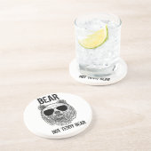Dessous De Verre En Grès OURS SUR MESURE PAS TEDDDY OURS Hommes Drôle cadea (Côté)
