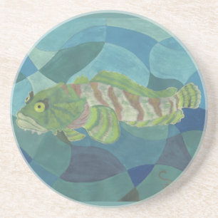 Dessous De Verre En Grès Oyster Toadfish
