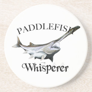 Dessous De Verre En Grès Paddlefish Whisperer