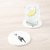 Dessous De Verre En Grès Paires Fidèles, Accent de Table de Fêtes (Côté)
