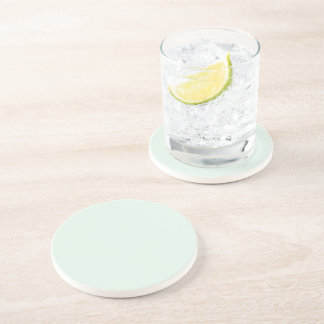 Dessous De Verre En Grès Pale Mint Green Coaster