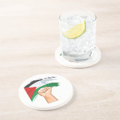 Dessous De Verre En Grès Palestine (Côté)