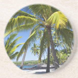 Dessous De Verre En Grès Palmiers, Parc Historique National Pu'uhonua o