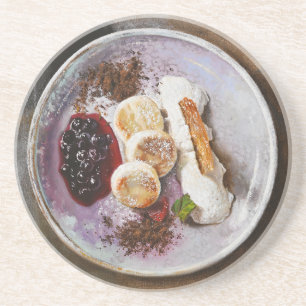 Dessous De Verre En Grès Pancakes au fromage aux baies - Gourmandise