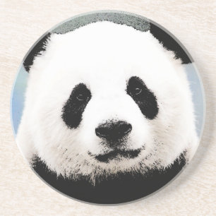 Dessous De Verre En Grès Panda