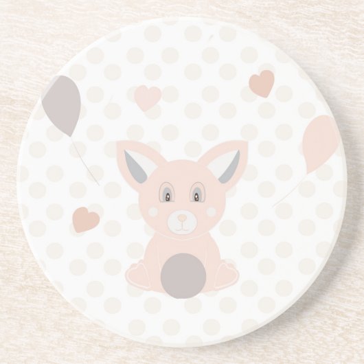 Dessous De Verre En Grès Panda (Devant)