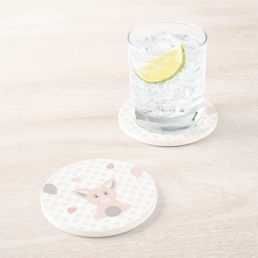 Dessous De Verre En Grès Panda (Côté)