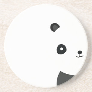 Dessous De Verre En Grès Panda paisible