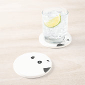 Dessous De Verre En Grès Panda paisible (Côté)