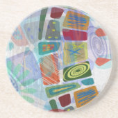 Dessous De Verre En Grès Panneaux Midway III (Devant)