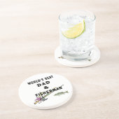 Dessous De Verre En Grès Papa et pêcheur (Côté)