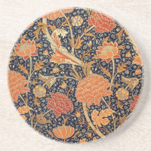 Dessous De Verre En Grès Papier peint fleur de William Morris Cray