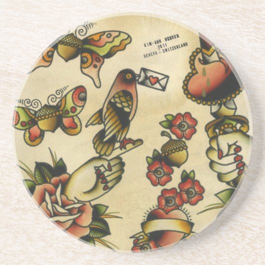 Dessous De Verre En Grès Papigland (Devant)