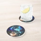 Dessous De Verre En Grès Papillon de nuit (Côté)