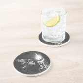 Dessous De Verre En Grès Papillon de nuit vers la flamme — par BurnsInHell (Côté)