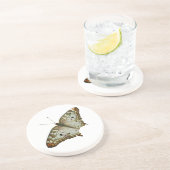 Dessous De Verre En Grès Papillon exotique de Sainte-Lucie (Côté)