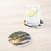 Dessous De Verre En Grès Papillons (Côté)