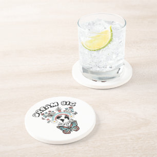Dessous De Verre En Grès Papillons et champignons Rêve Big positif inspo