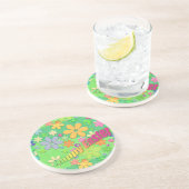 Dessous De Verre En Grès pâques heureux (Côté)