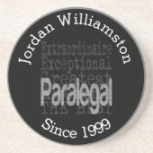 Dessous De Verre En Grès Paralegal Extraordinaire (Devant)