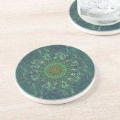 Dessous De Verre En Grès Parameterisation du puzzle à carré floral feuillu