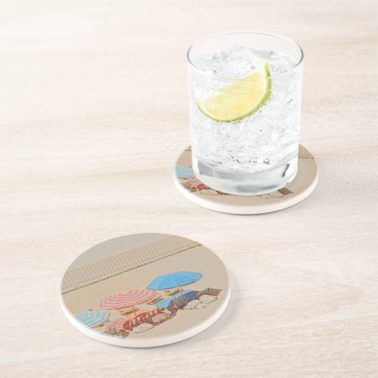 Dessous De Verre En Grès Parapluie 2 (Côté)