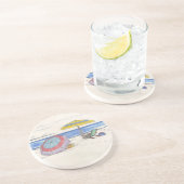 Dessous De Verre En Grès parasols de plage (Côté)