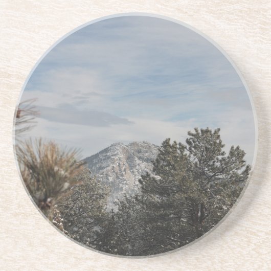 Dessous De Verre En Grès Parc d'Estes (Devant)