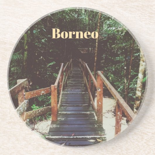 Dessous De Verre En Grès Parc national de Bako - Bornéo (Devant)