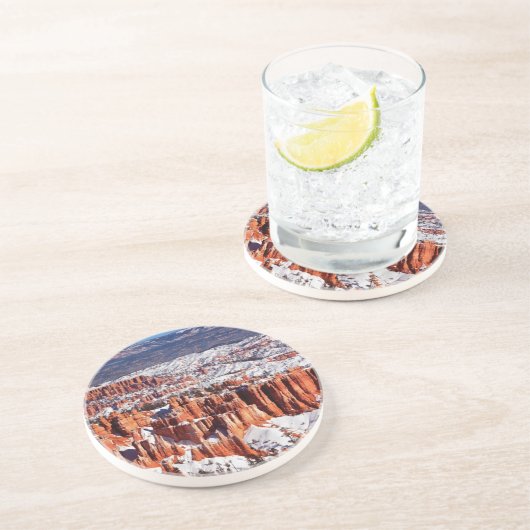 Dessous De Verre En Grès Parc national de canyon de Bryce (Côté)