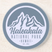 Dessous De Verre En Grès Parc national de Haleakala Randonnée Hawaii (Devant)