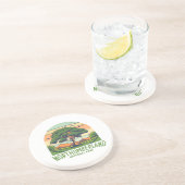 Dessous De Verre En Grès Parc national de Northumberland Sycamore Gap Tree  (Côté)