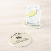 Dessous De Verre En Grès Parc national de Yellowstone (Côté)