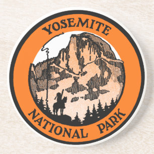 Dessous De Verre En Grès Parc national de Yosemite 1910