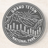 Parc national du Grand Teton Vintage Monoline